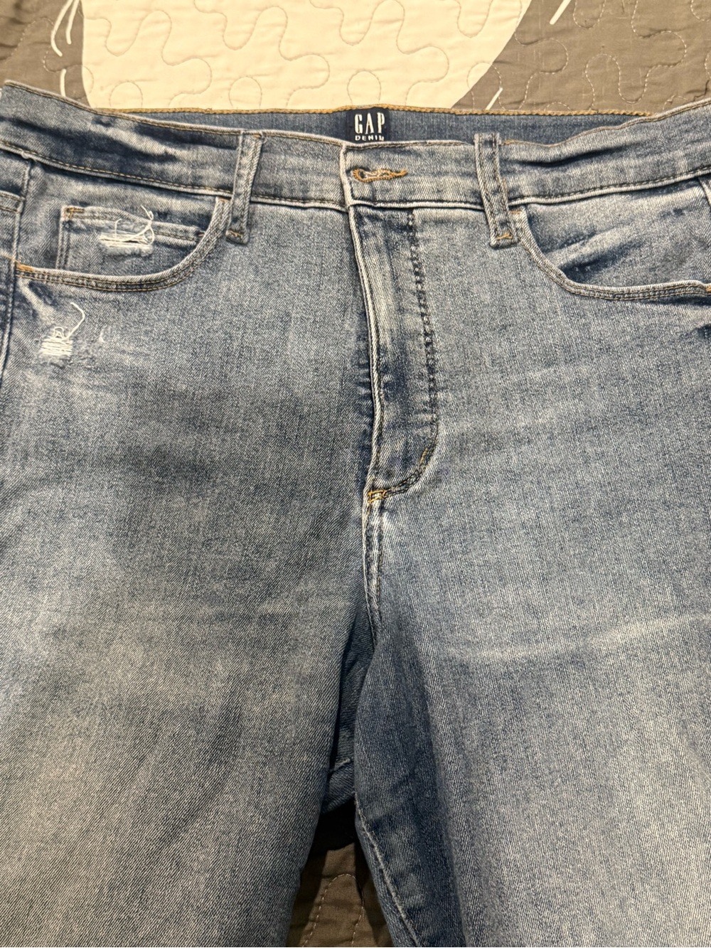 GAP Light Blue Denim Jeans Womens 12 Tall